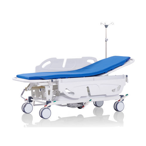 Barella con carrello da trasporto - J3708 - Sichuan Yufeng Medical Equipment Co., Ltd. - passamalati / di trasferimento / manuale