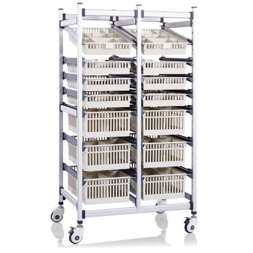 Scaffalatura modulare - P2604 - Sichuan Yufeng Medical Equipment Co., Ltd. - per cestelli / di sterilizzazione / in alluminio
