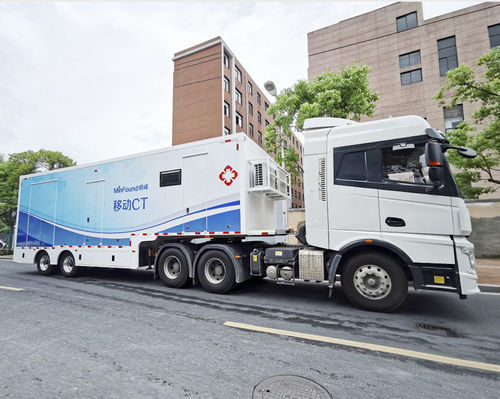 Ambulatorio mobile di radiologia per scanner a raggi X - Semi-Trailer - MinFound Medical Systems