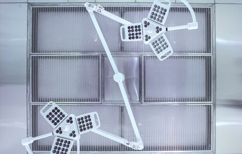 Sistema di ventilazione per blocco operatorio - AMENSCO MEDICAL TECHNOLOGIES