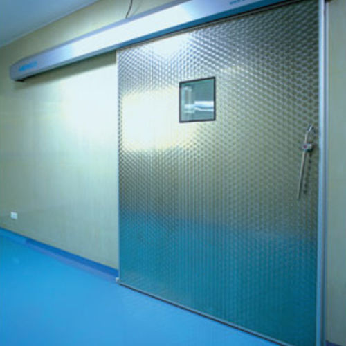 Porta di radioprotezione - AMENSCO MEDICAL TECHNOLOGIES - per sala operatoria / scorrevole / battente