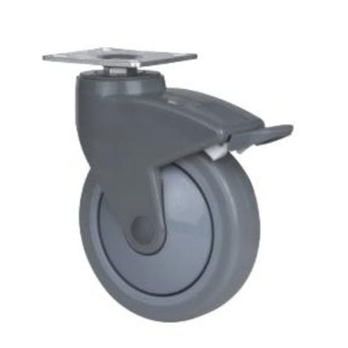 Ruota per letto di ospedale - L51SPB-4 - Xinchen Caster Wheels - per carrello medico / per barella / con freno