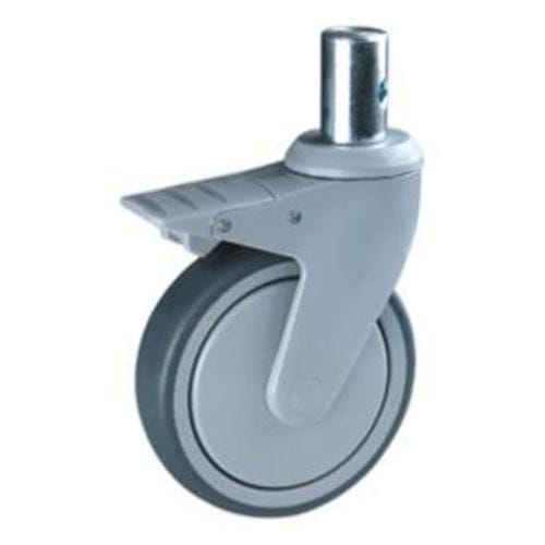 Ruota per carrello medico - P93GSB-4 - Xinchen Caster Wheels - per letto di ospedale / per barella / con freno