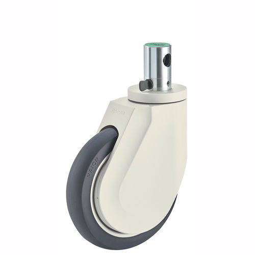 Ruota per letto di ospedale - H499-3A150UPB(3FN) - Haion Caster - per barella / con freno / girevole