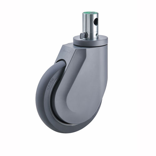 Ruota per barella - H499-3A150UPB(2FT) - Haion Caster - per letto di ospedale / girevole / con freno