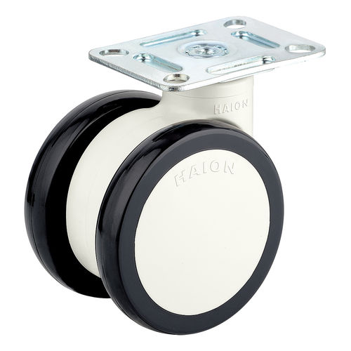 Ruota per carrello medico - H322-6P075UNB - Haion Caster - per letto di ospedale / girevole