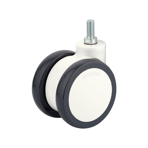 Ruota per carrello medico - H322-4T100UNB - Haion Caster - per letto di ospedale / girevole