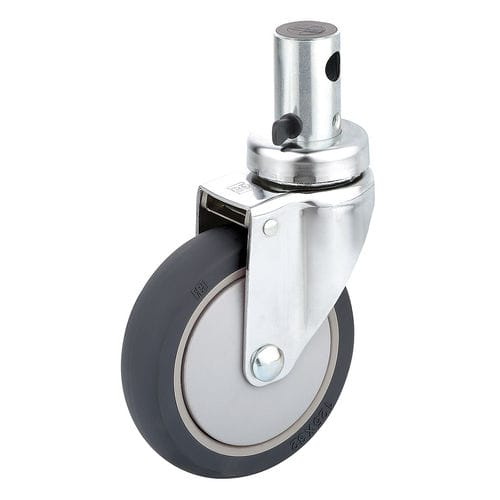 Ruota per barella - H391A-3A150UPB(2FT) - Haion Caster - per letto di ospedale / girevole / con freno