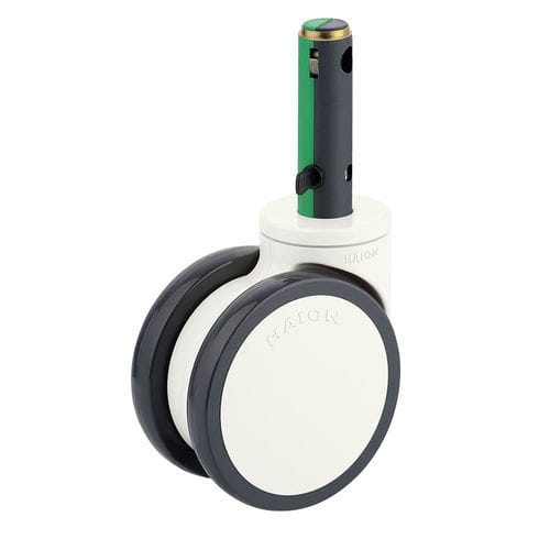Ruota per letto di ospedale - H366-1A150UNB(2FT) - Haion Caster - per carrello medico / per tavolo operatorio / con freno