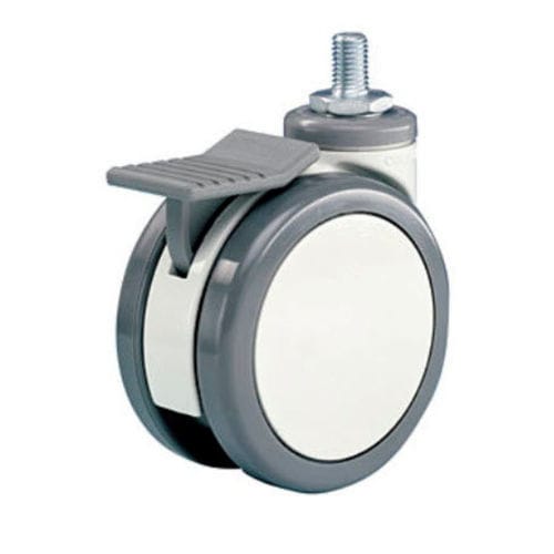 Ruota per letto di ospedale - PlasTech - Revvo Casters - in poliuretano / girevole
