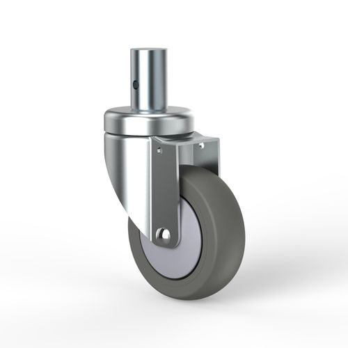 Ruota per letto di ospedale - T03PEP100D04B - TKS Casters - girevole