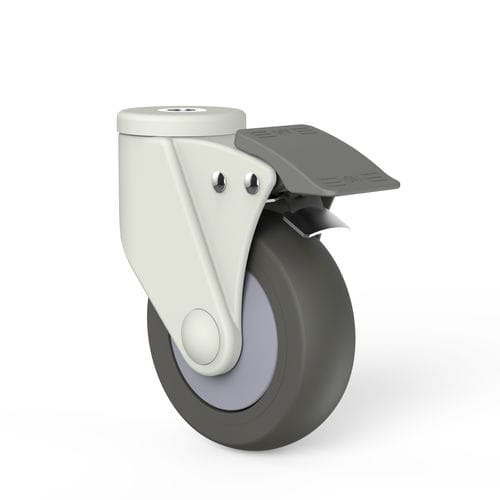 Ruota in poliammide - 4TPEPB2KA - TKS Casters - con freno / girevole