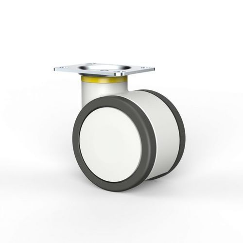 Ruota in poliuretano - T06ELPP100C06B - TKS Casters - in poliammide / girevole