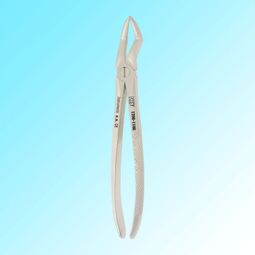 Pinza per estrazione denti per radici dentali - 1208-1106 - New Surgical Instruments Co. - tipo inglese
