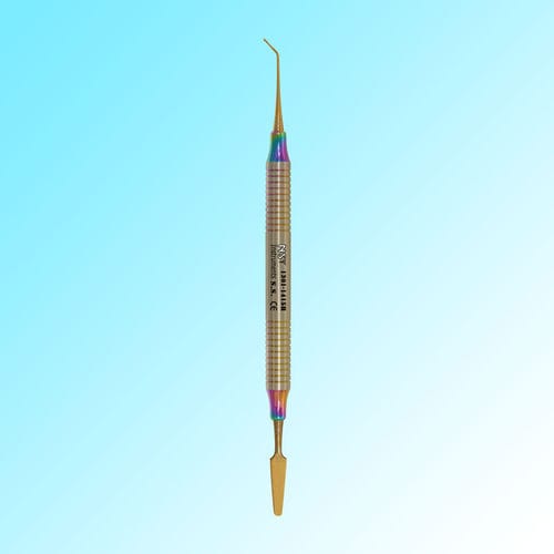 Spatola per composito dentale - 1301-1415 - New Surgical Instruments Co. - doppia / autoclavabile / di Heidemann