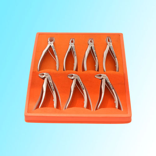 Strumentario chirurgico per traumatologia pediatrica - 1210-1200 - New Surgical Instruments Co. - per chirurgia odontoiatrica / per estrazione dentale