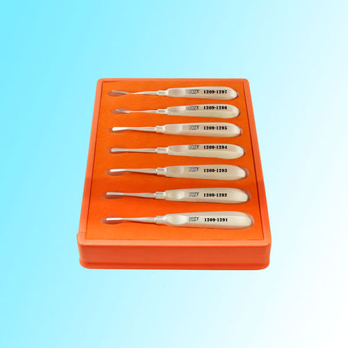 Elevatore odontoiatrico curvo - 1209-1300E - New Surgical Instruments Co.