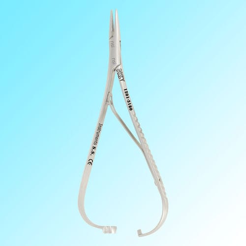 Porta-aghi per chirurgia odontoiatrica - 1201-3180 - New Surgical Instruments Co. - di Mathieu / in carburo di tungsteno