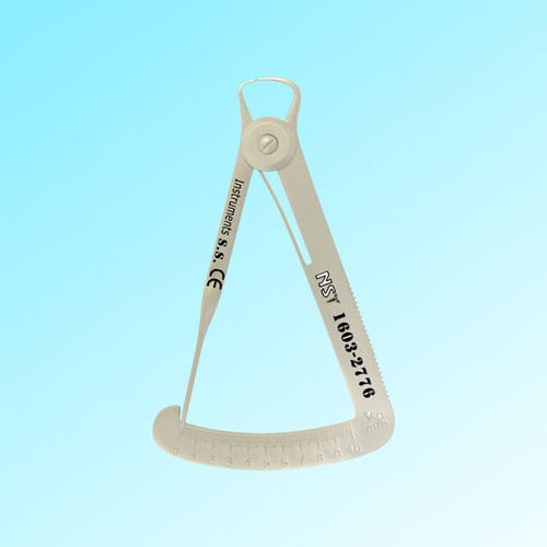 Calibro a corsoio odontoiatrico - 1603-2776 - New Surgical Instruments Co. - di Iwanson / dritto / con quadrante
