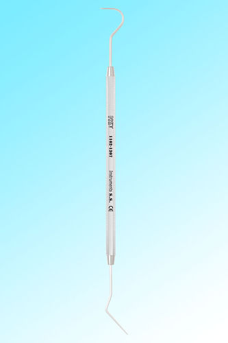 Sonda odontoiatrica diagnostica - 1102-1307 - New Surgical Instruments Co. - doppia / in acciaio inossidabile