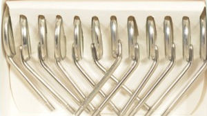 Specchietto odontoiatrico - 1101-1335 - New Surgical Instruments Co. - portatile / autoclavabile / ingranditore