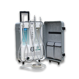 Riunito odontoiatrico compatto - DU892 - Jiangsu Dynamic Medical Technology - portatile / mobile / con sistema di igiene