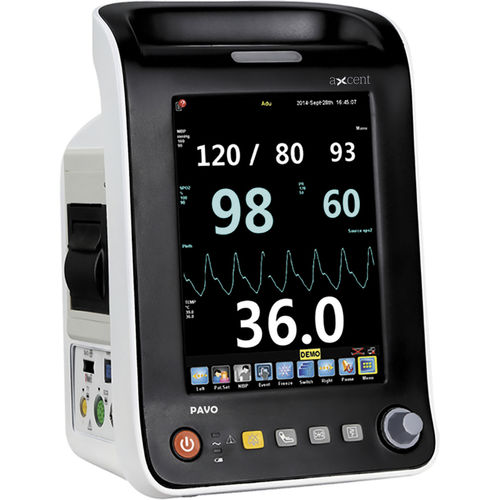 Monitor di segni vitali portatile - PAVO - aXcent medical - TEMP / ECG / PNI