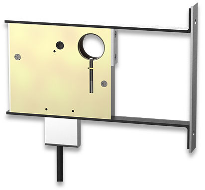 Serratura per porta di ospedale - 9500VRB - Accurate Lock & Hardware - meccanica