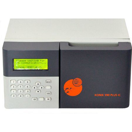 Rilevatore per cromatografia ionico - KONIK IC 590 PLUS - Gibnik - di conduttività