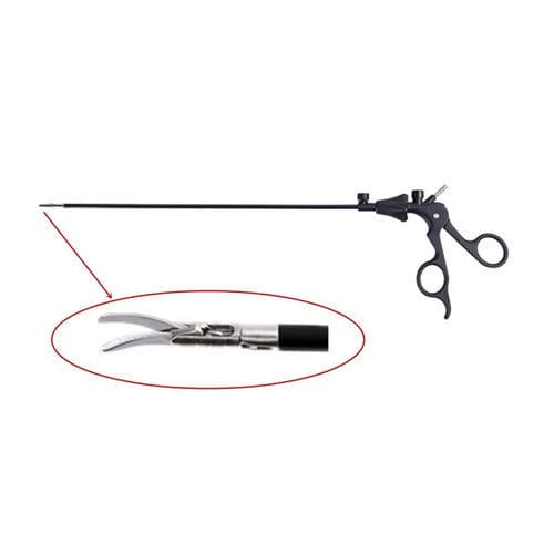 Forbici laparoscopica - Zhejiang Geyi Medical Instrument - par paziente umano / curva