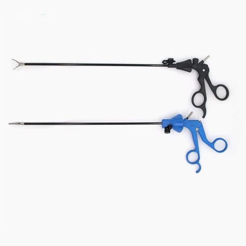 Pinza veterinaria - Zhejiang Geyi Medical Instrument - laparoscopica / per presa di tessuti / per sutura