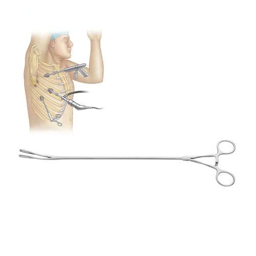 Pinza chirurgica - 813.635.01m - Zhejiang Geyi Medical Instrument - toracoscopica / clamp / di DeBakey