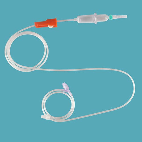 Set di infusione con connettore a Y - IV-01 - Taizhou Safefusion Medical Instruments - con filtro per la prevenzione della contaminazione da particelle / con rubinetto / con componente senza lattice