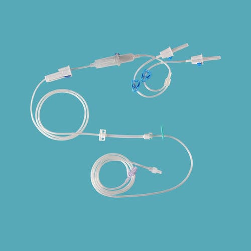 Set per trasfusione di sangue - IVP-066 - Taizhou Safefusion Medical Instruments - con camera di gocciolamento / con connettore a Y / con rubinetto