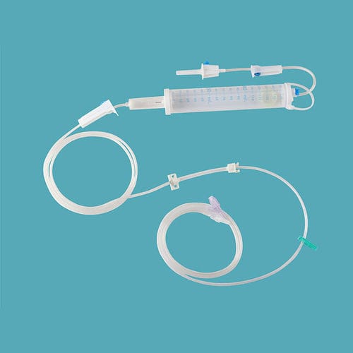 Set di infusione con camera di gocciolamento - IVP-024 - Taizhou Safefusion Medical Instruments - con connettore a Y / con rubinetto / con componente senza lattice