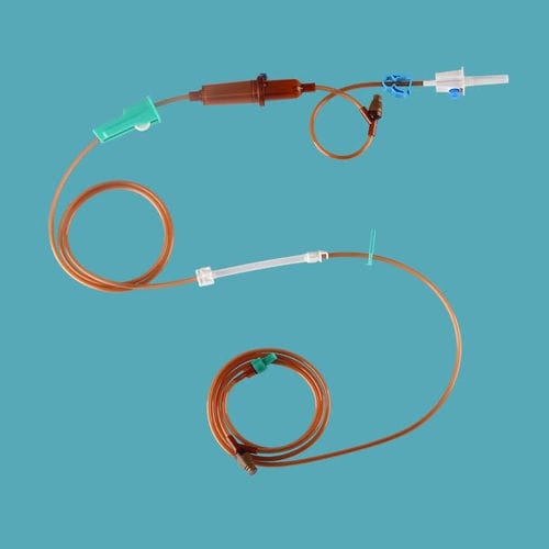 Set di infusione per chemioterapia - IVP-071 - Taizhou Safefusion Medical Instruments - con camera di gocciolamento / con connettore a Y / con rubinetto