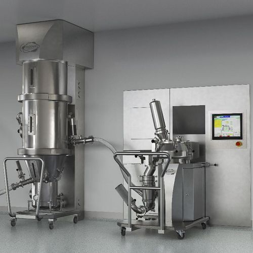 Granulatore per l'industria farmaceutica - CCS 10-80 RC - Diosna Dierks und Söhne - pilota / essiccatore