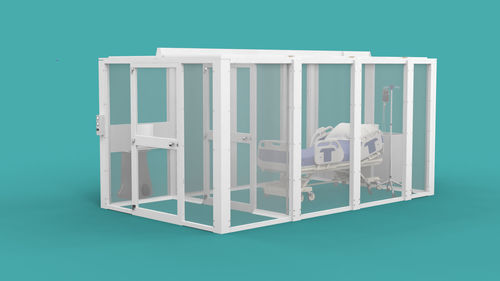 Sala di isolamento per isolamento delle infezioni trasmesse per via area - ISOLA - MITEC - di biocontenimento