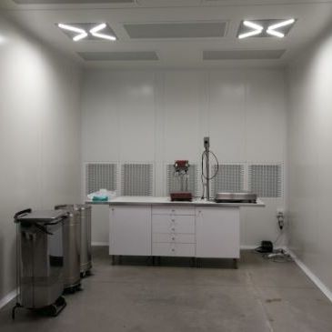Isolatore di pesatura - MCP FL - MITEC - per manipolazione di polveri / per zone miscelazione / modulare