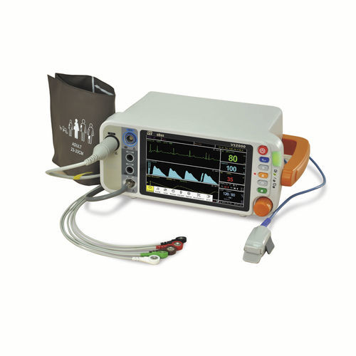 Monitor di segni vitali da tavolo - VS2000 - AvantSonic - su carrello / TEMP / ECG