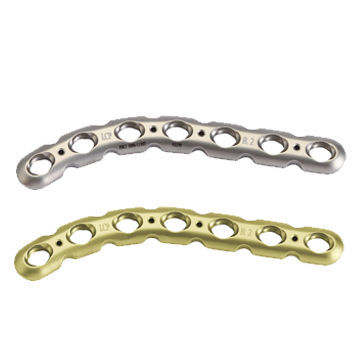 Placca di compressione per clavicola - 1008  - HankilTech Medical - mediale / bloccata / in metallo
