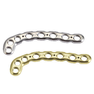 Placca di compressione per clavicola - 1010  - HankilTech Medical - mediale / bloccata / in metallo
