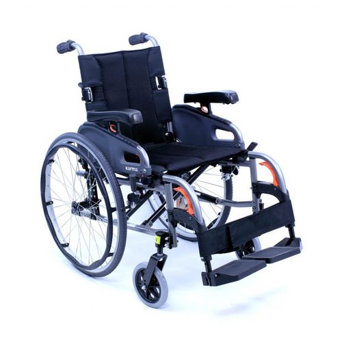 Sedia a rotelle manuale - FLEXX - Karman Healthcare - da esterno / da interno / pieghevole