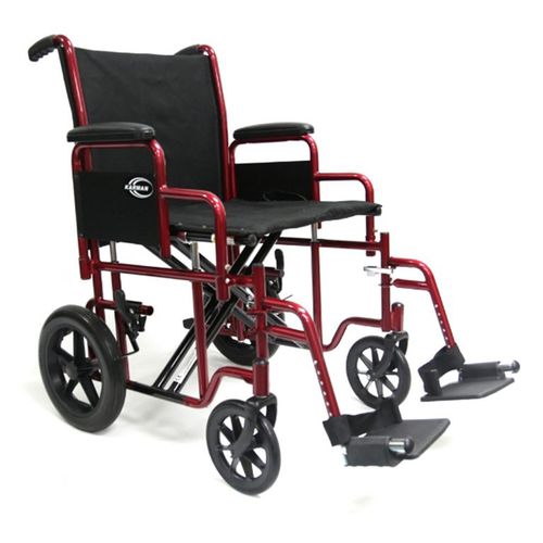 Sedia a rotelle passiva - T-920 - Karman Healthcare - da esterno / con poggiagambe / telaio in acciaio