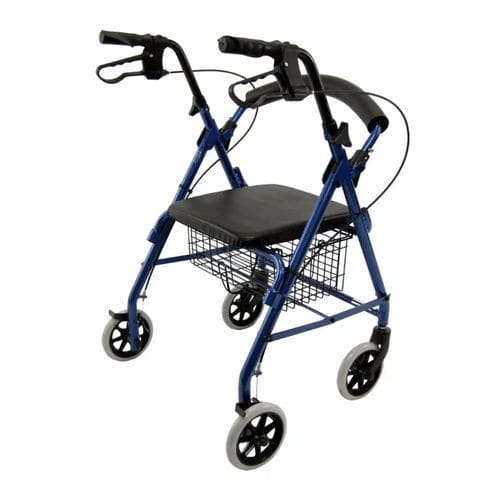 Deambulatore rollator a 4 ruote - R-4100 - Karman Healthcare - telaio in alluminio / con sedile / ad altezza regolabile