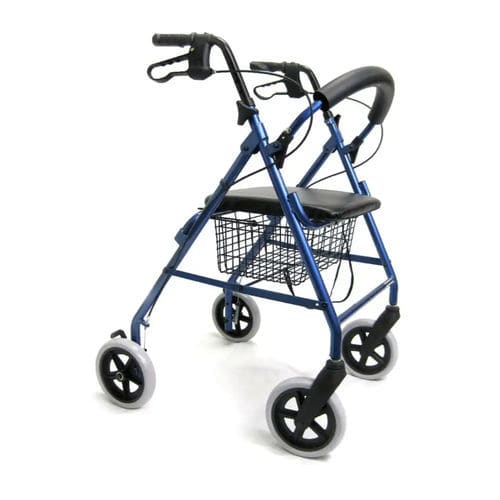 Deambulatore rollator a 4 ruote - R-4608 - Karman Healthcare - telaio in alluminio / con sedile / ad altezza regolabile