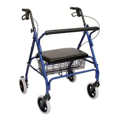Deambulatore rollator a 4 ruote - R-4700 - Karman Healthcare - telaio in acciaio / con sedile / ad altezza regolabile