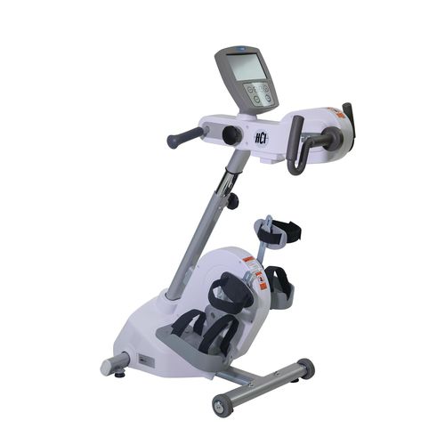 Pedalatore per esercizi braccia e gambe - OmniTrainer® - HealthCare International - in posizione seduta