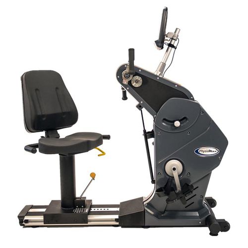 Ergometro reclinato braccia e gambe - PhysioMax - HealthCare International - in posizione seduta
