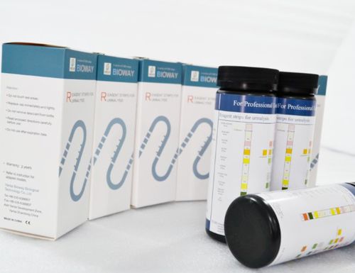 Striscia analitica per malattie renali - URS-12F - Bioway Biological Technology Co.,Ltd - di infezione delle vie urinarie / per malattie infettive / di pH